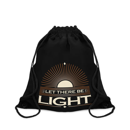 "Let There Be Light" Unisex Drawstring Bag - The Shield of Light