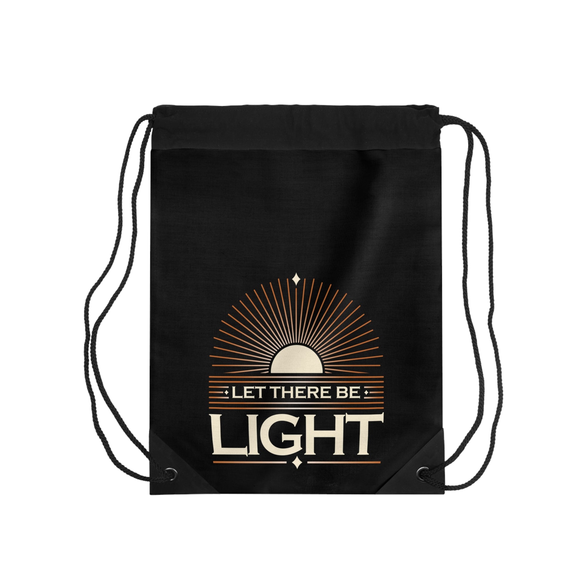 "Let There Be Light" Unisex Drawstring Bag - The Shield of Light