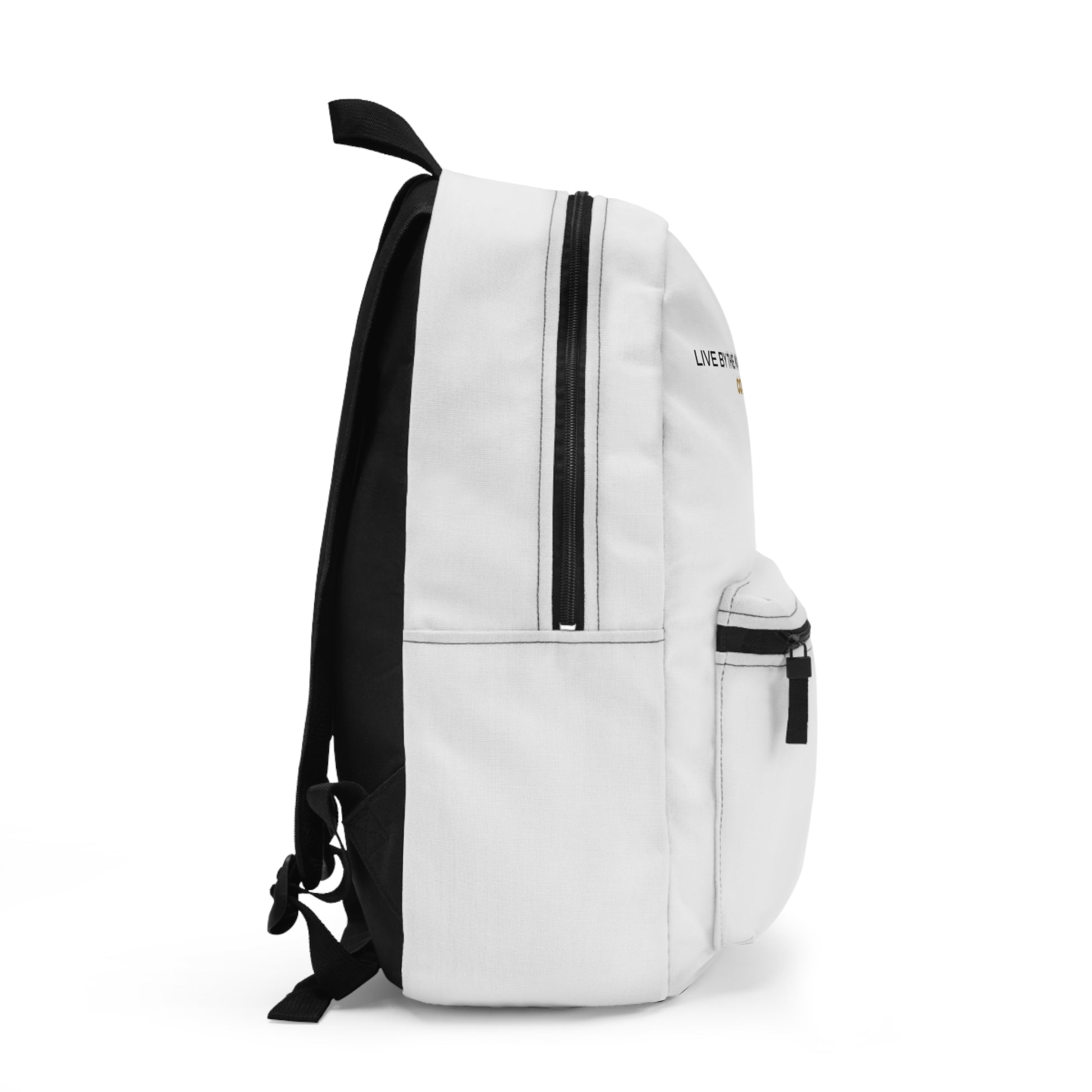 "Live By the Kingdom Not the World Colossians 3:2" Unisex Backpack - The Shield of Light