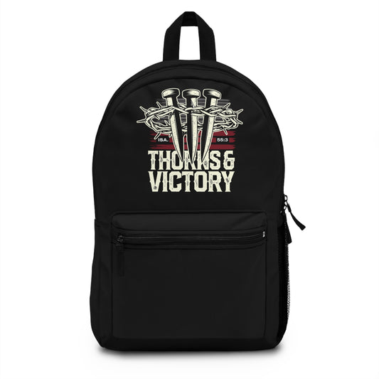"Thorns & Victory" Unisex Backpack - The Shield of Light
