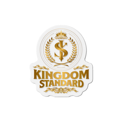"Kingdom Standard" Unisex Inspirational Die-Cut Magnet - The Shield of Light