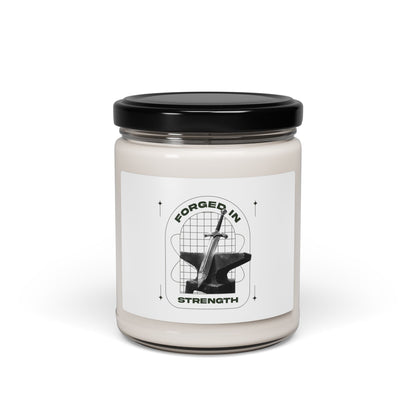 Forged in Strength Scented Soy Candle - 9oz - The Shield of Light