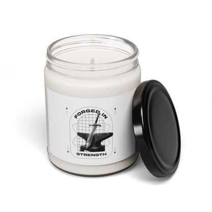 Forged in Strength Scented Soy Candle - 9oz - The Shield of Light