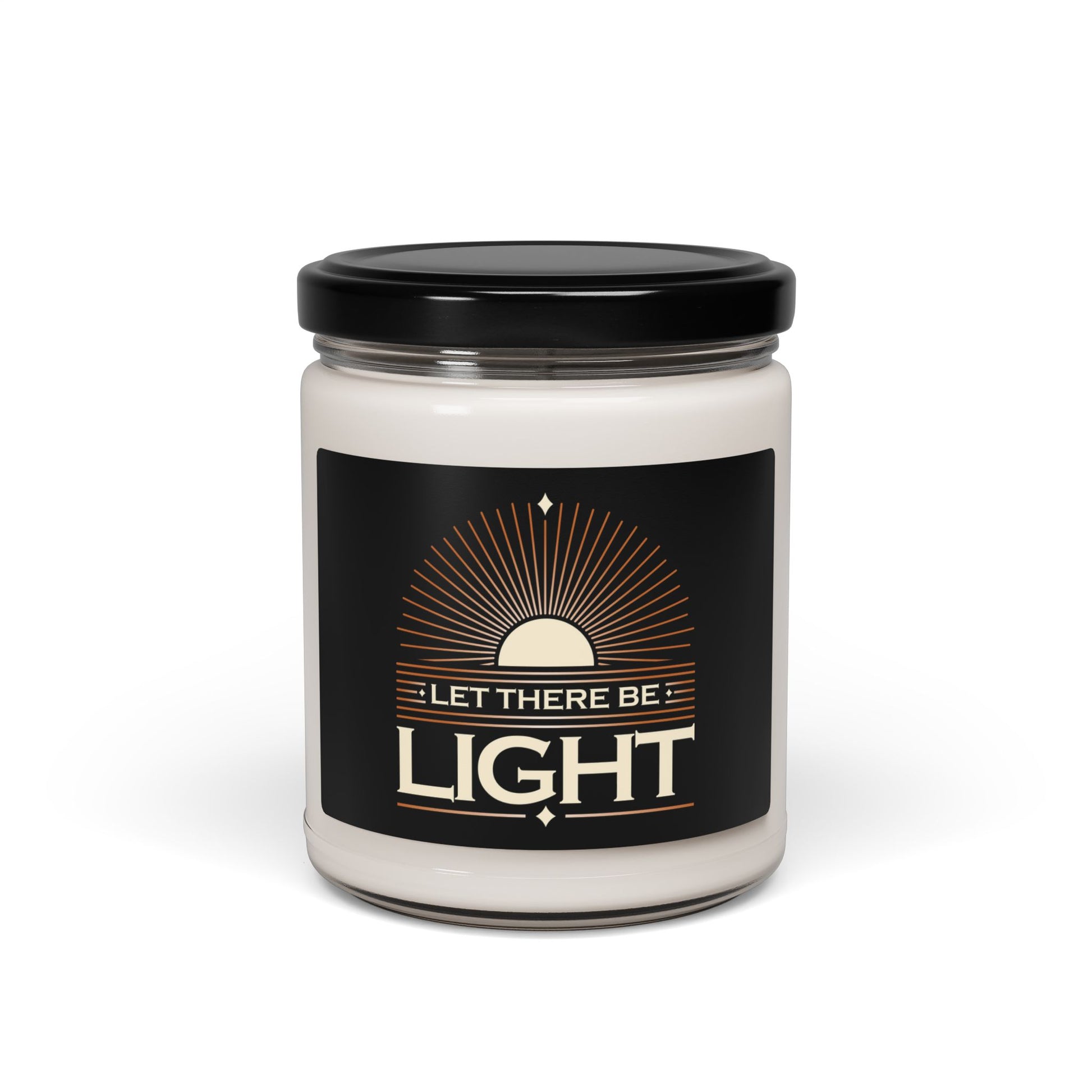 "Let There Be Light" Unisex Scented Soy Candle, 9oz - The Shield of Light