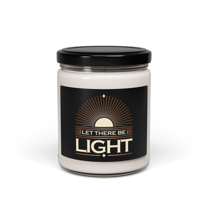 "Let There Be Light" Unisex Scented Soy Candle, 9oz - The Shield of Light