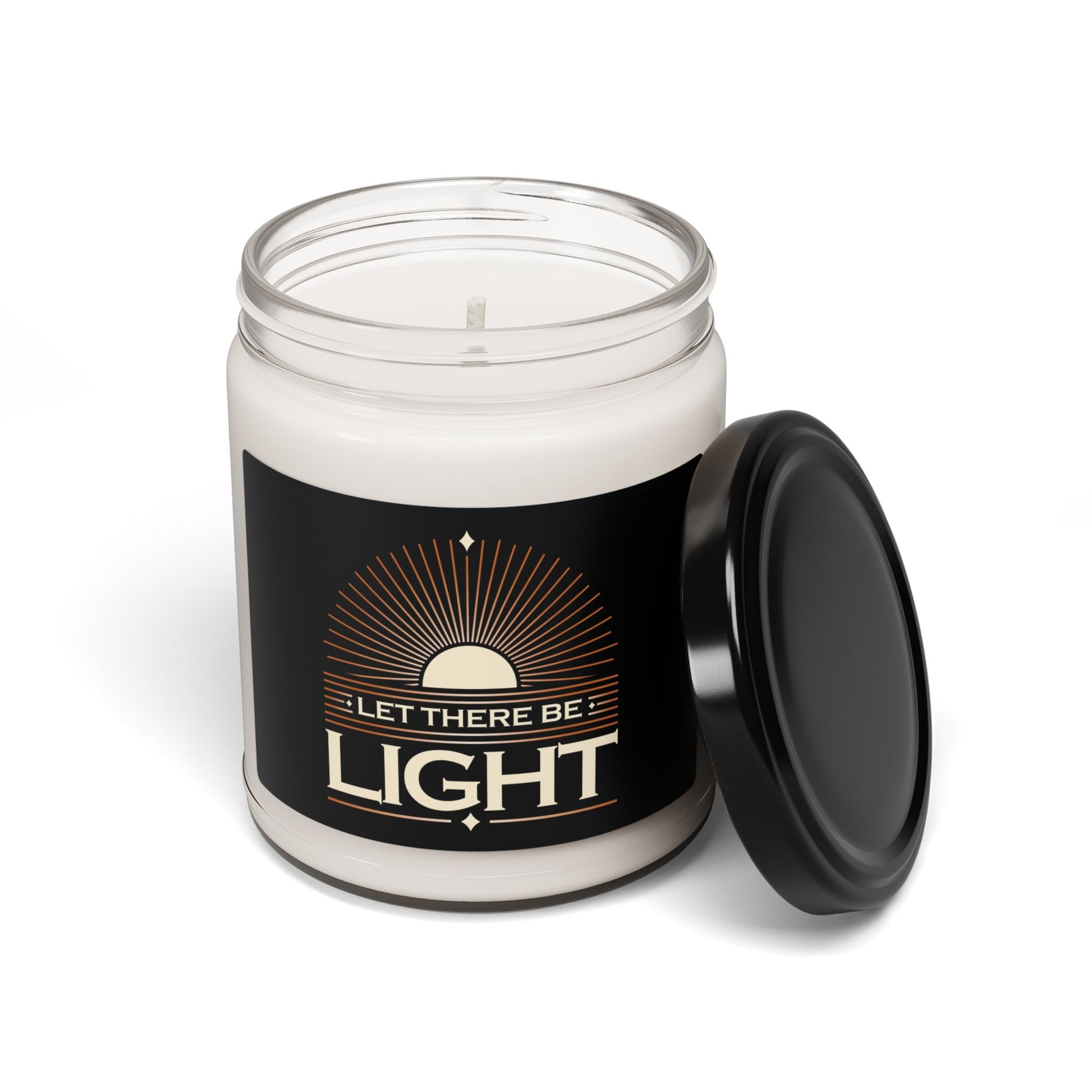 "Let There Be Light" Unisex Scented Soy Candle, 9oz - The Shield of Light