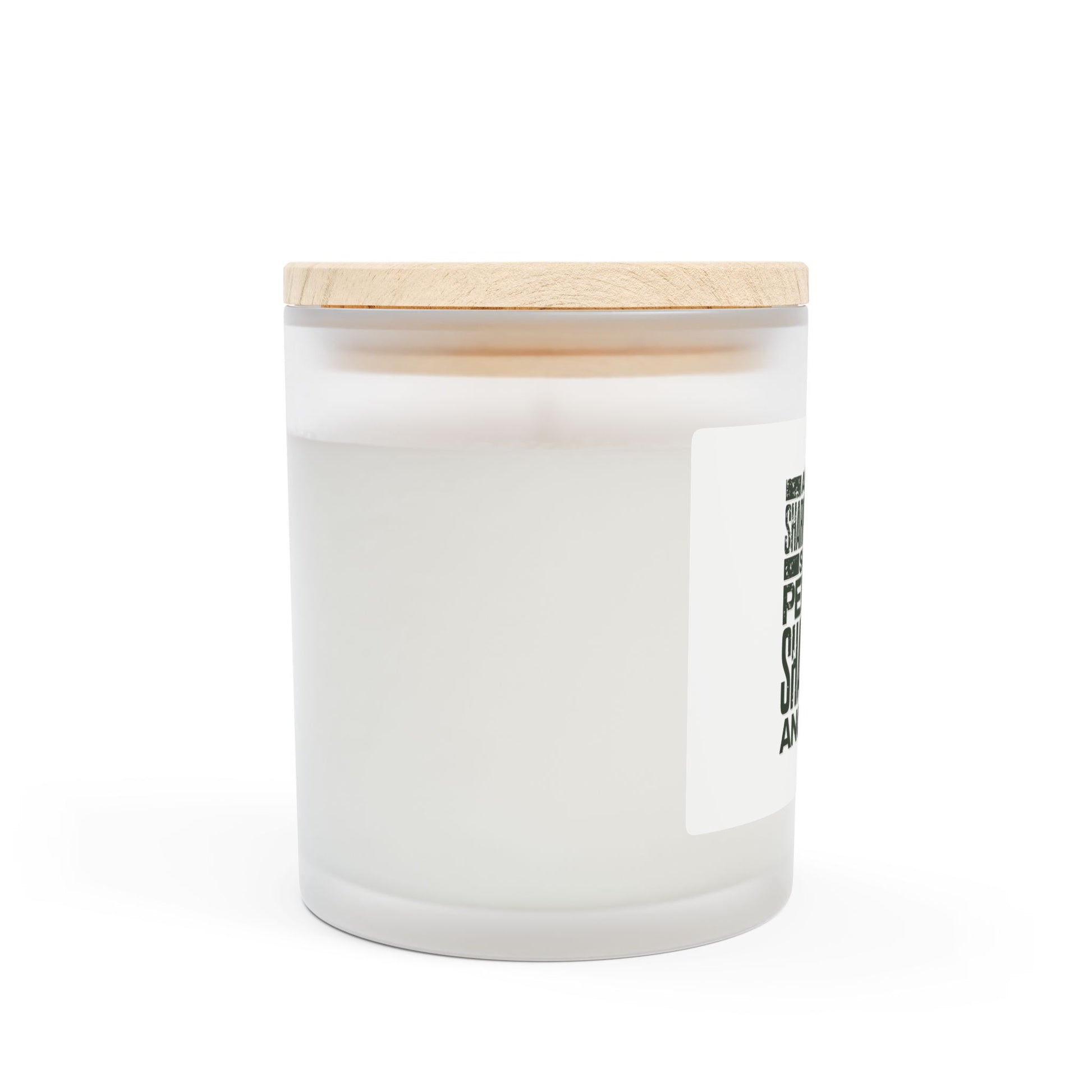 "As Iron Sharpeneth Iron So One Person Sharpens Another" Candle - 11oz - The Shield of Light