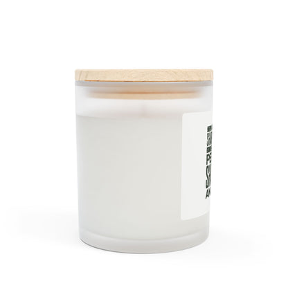 "As Iron Sharpeneth Iron So One Person Sharpens Another" Candle - 11oz - The Shield of Light