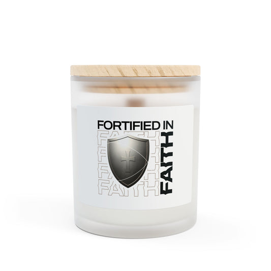 "Fortified In Faith " Candle - 11oz - The Shield of Light