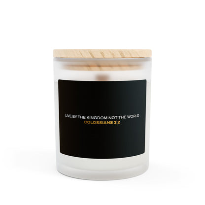 Inspirational Frosted Glass Candle - 11oz - The Shield of Light