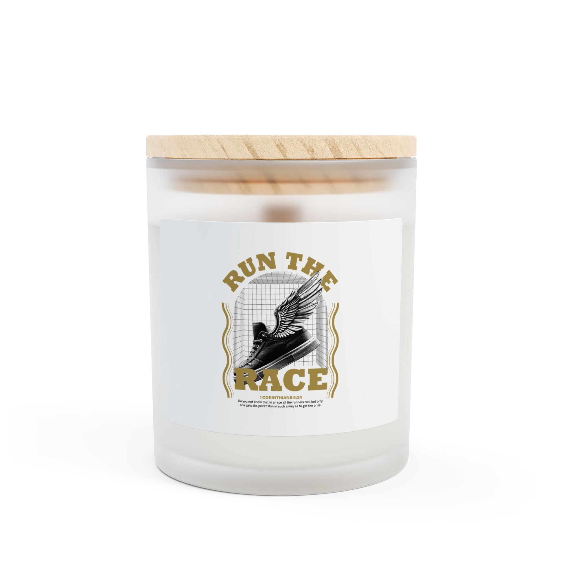 "Run The Race" Unisex - 11oz  Candle - The Shield of Light
