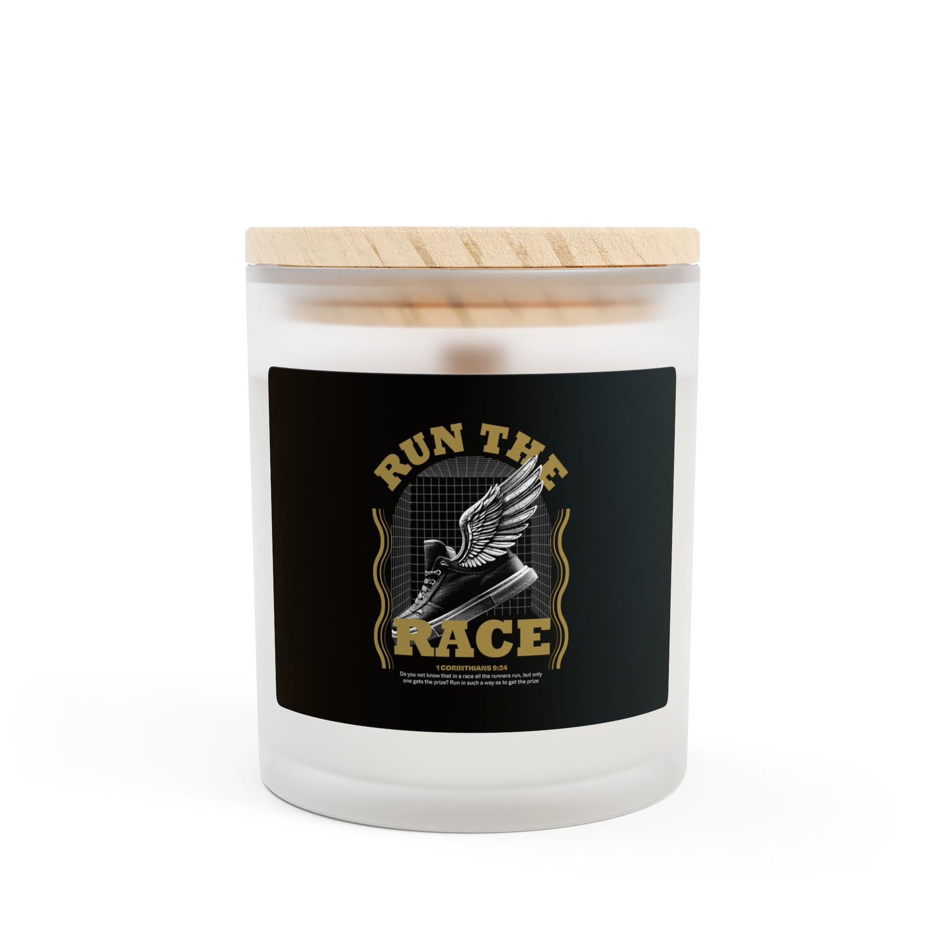 "Run The Race" Unisex - 11oz  Candle - The Shield of Light