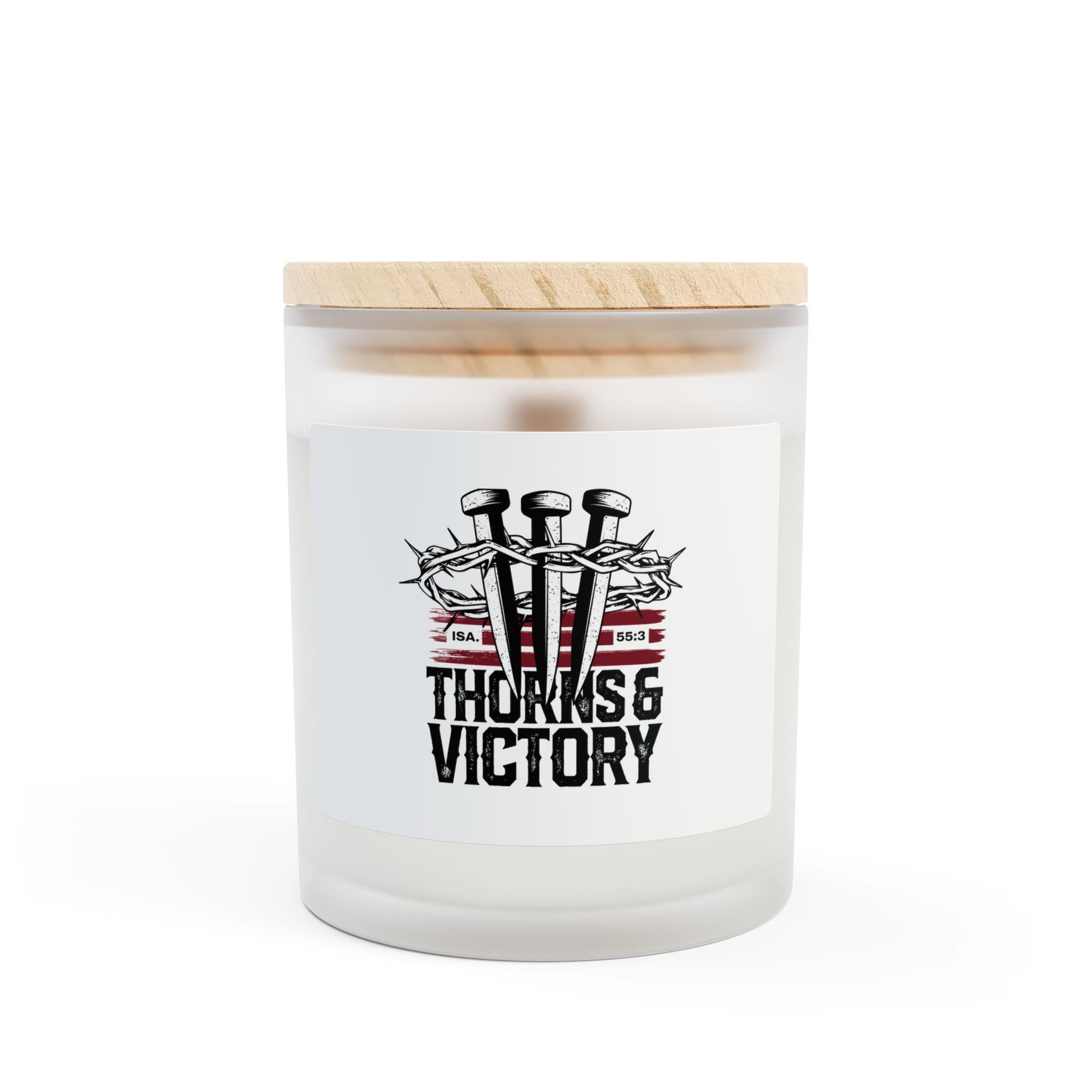 "Thorns & Victory" Unisex - 11oz  Candle - The Shield of Light