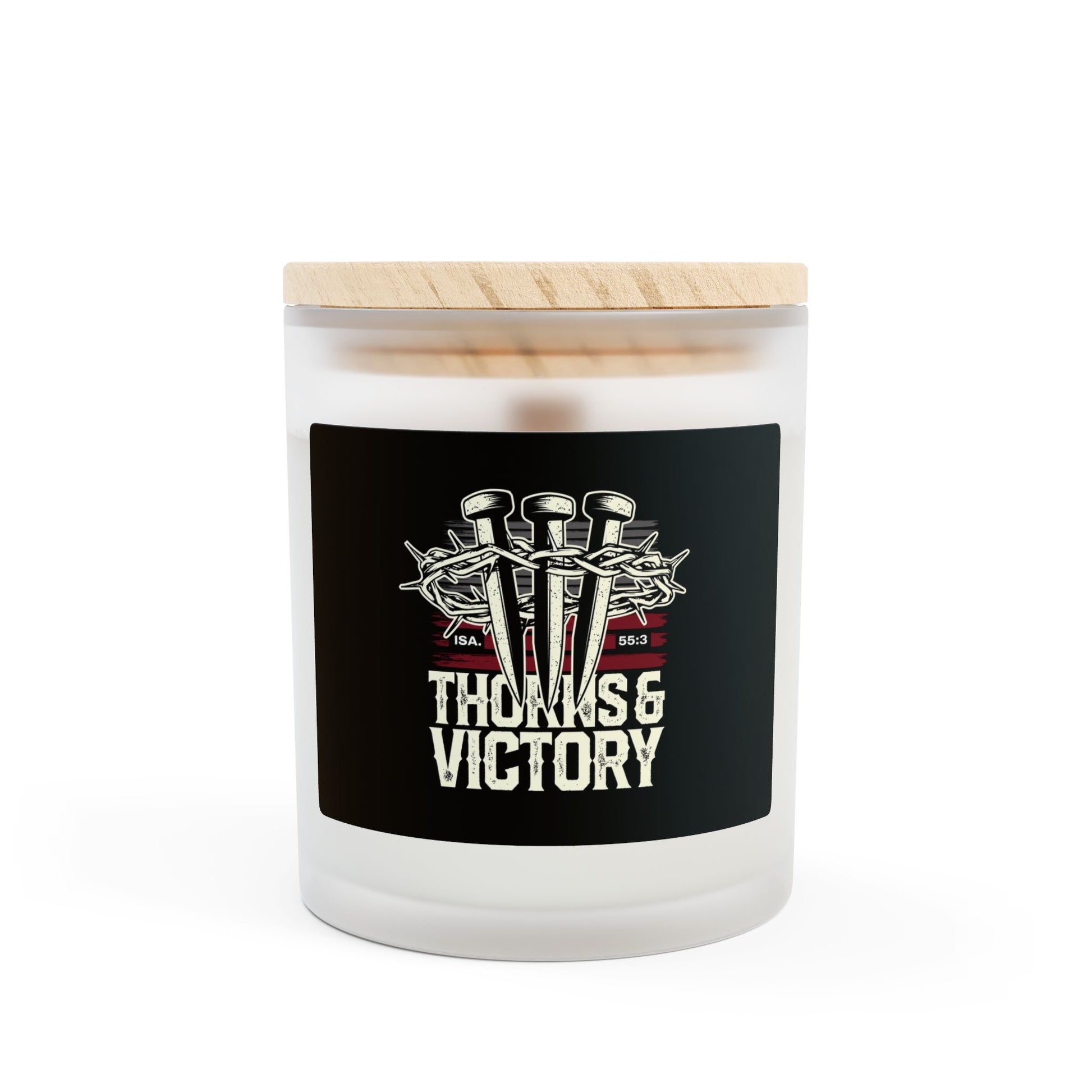 "Thorns & Victory" Unisex - 11oz  Candle - The Shield of Light