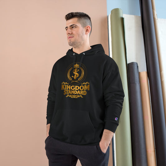 "Kingdom Standard" Inspirational Champion Hoodie - The Shield of Light
