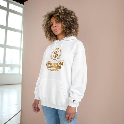 "Kingdom Standard" Inspirational Champion Hoodie - The Shield of Light