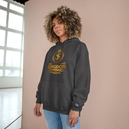 "Kingdom Standard" Inspirational Champion Hoodie - The Shield of Light