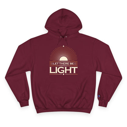"Let There Be Light" Inspirational Champion Hoodie - The Shield of Light