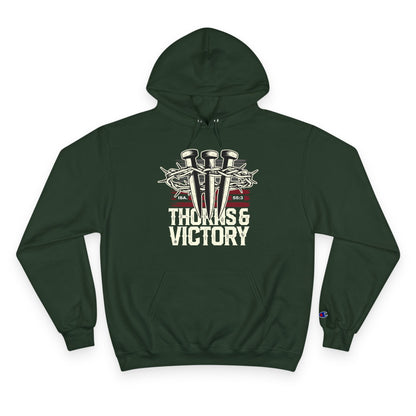"Thorns & Victory" Inspirational Champion Hoodie - The Shield of Light