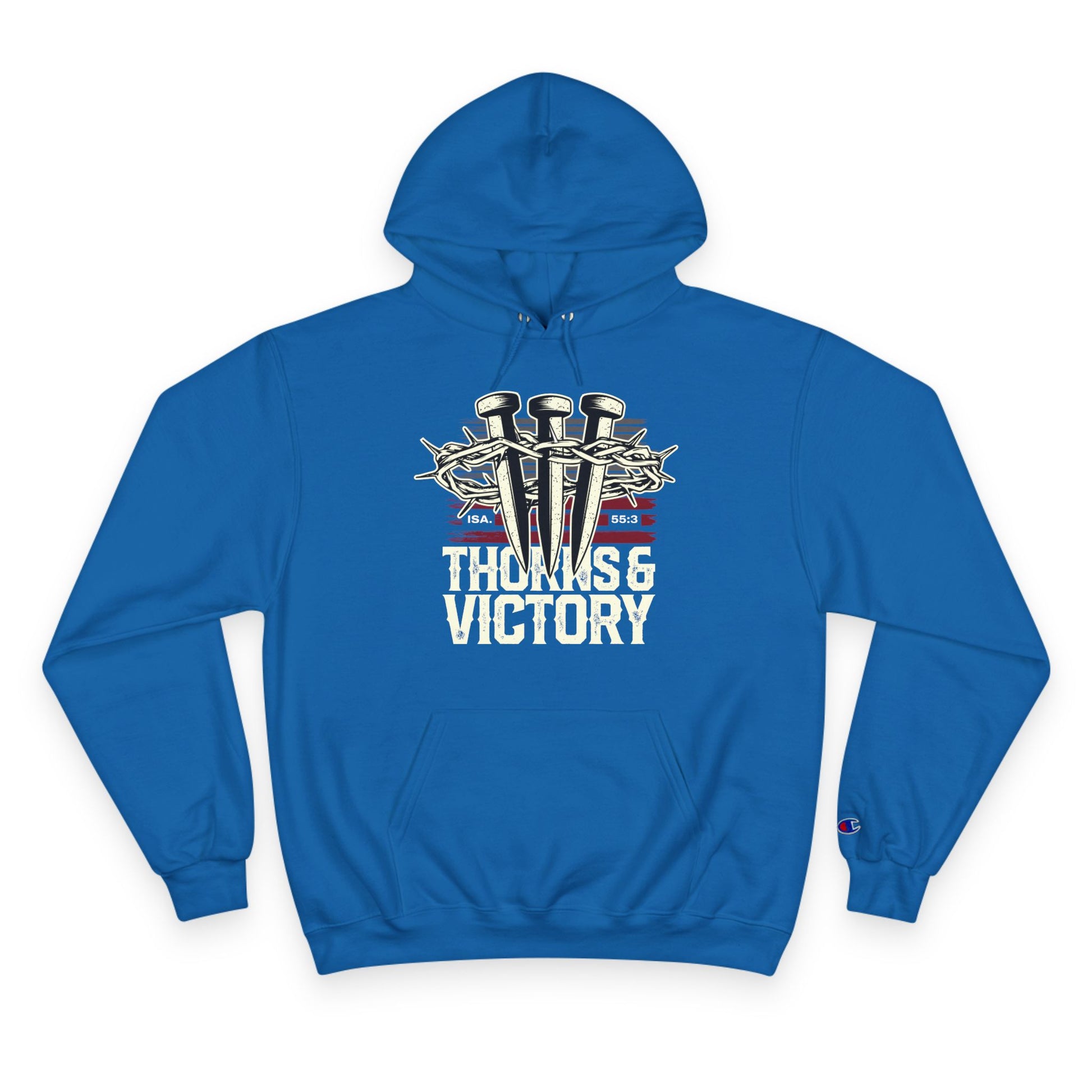 "Thorns & Victory" Inspirational Champion Hoodie - The Shield of Light