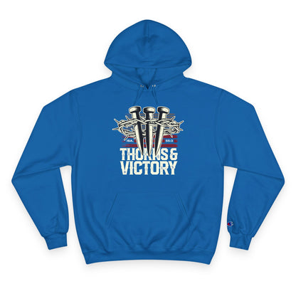 "Thorns & Victory" Inspirational Champion Hoodie - The Shield of Light