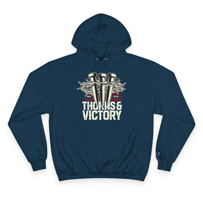 "Thorns & Victory" Inspirational Champion Hoodie - The Shield of Light