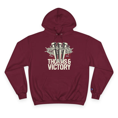 "Thorns & Victory" Inspirational Champion Hoodie - The Shield of Light