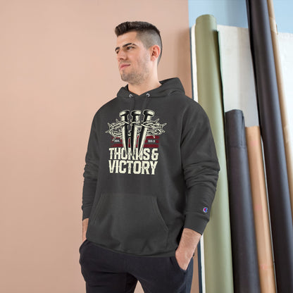 "Thorns & Victory" Inspirational Champion Hoodie - The Shield of Light