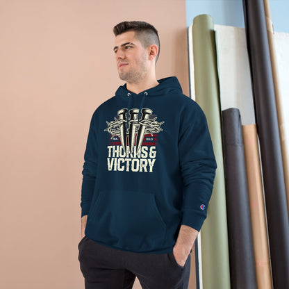 "Thorns & Victory" Inspirational Champion Hoodie - The Shield of Light