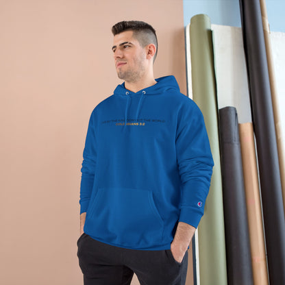 "Live By the Kingdom Not the World Colossians 3:2" Inspirational Champion Hoodie - The Shield of Light
