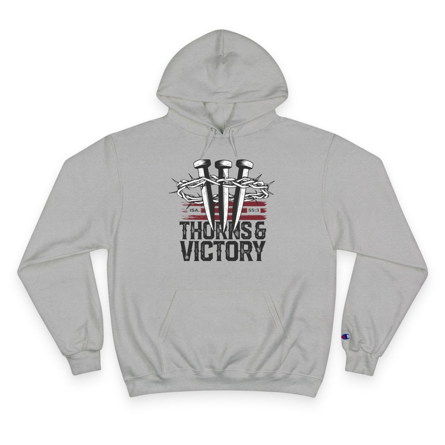 "Thorns & Victory" Inspirational Champion Hoodie - The Shield of Light