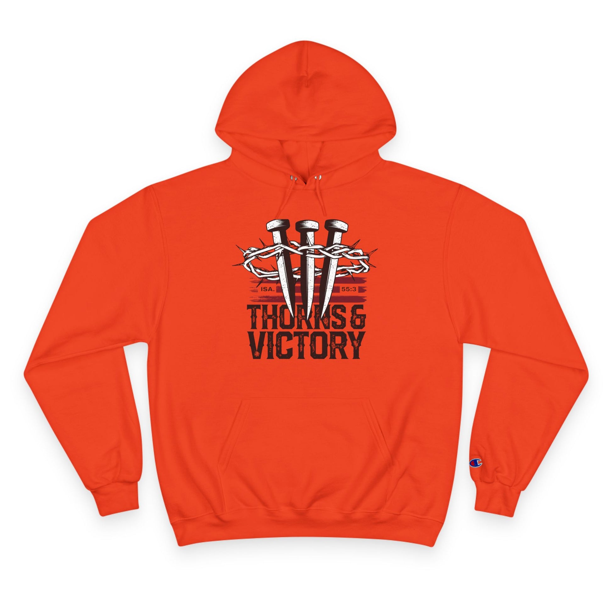 "Thorns & Victory" Inspirational Champion Hoodie - The Shield of Light