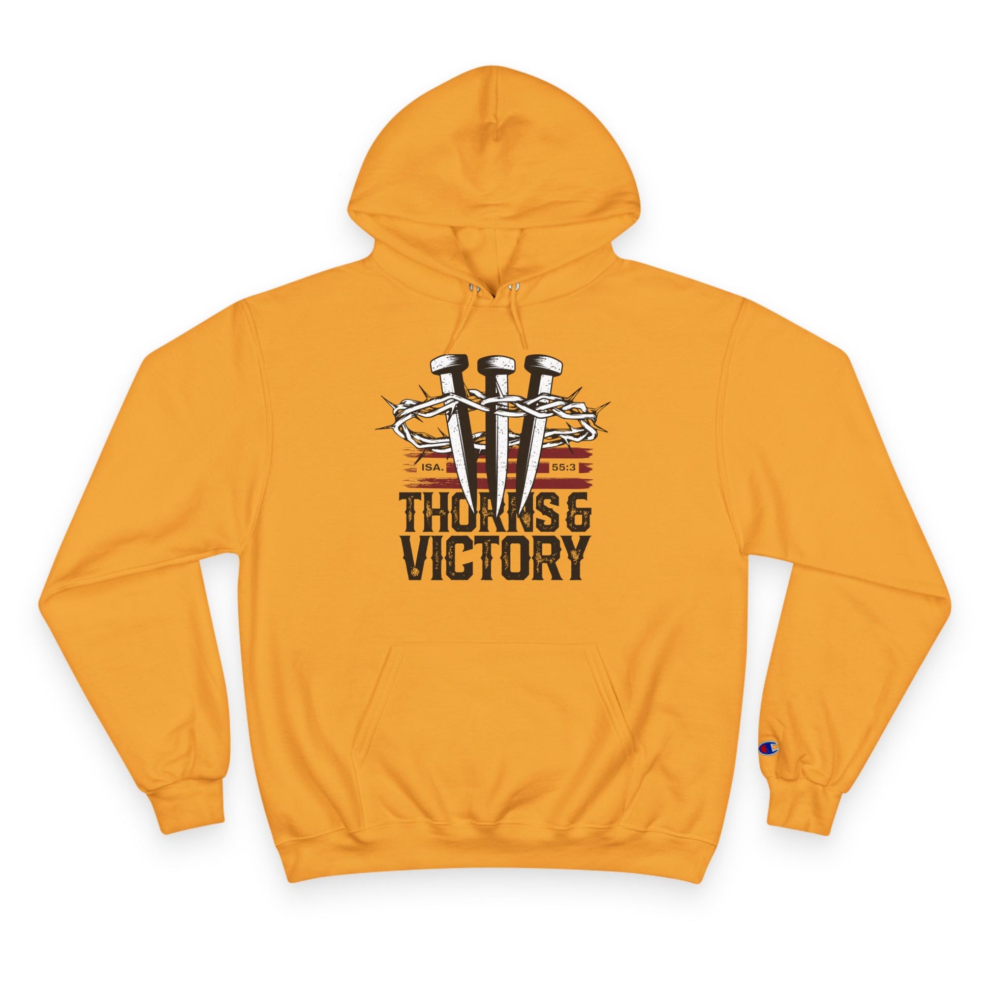 "Thorns & Victory" Inspirational Champion Hoodie - The Shield of Light