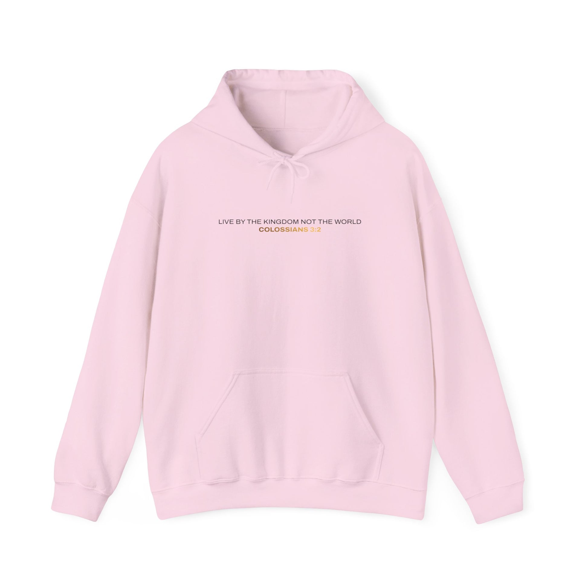 "Live By the Kingdom Not the World Colossians 3:2" Unisex Heavy Blend™ Hoodies - The Shield of Light