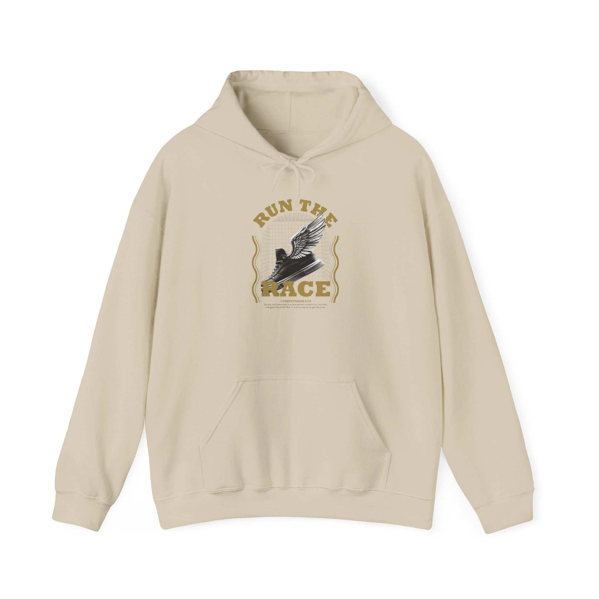 "Run The Race" Unisex Heavy Blend™ Hoodies - The Shield of Light