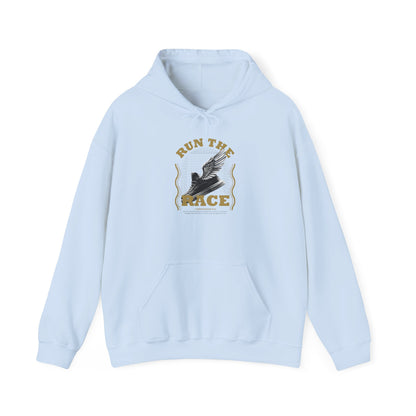 "Run The Race" Unisex Heavy Blend™ Hoodies - The Shield of Light