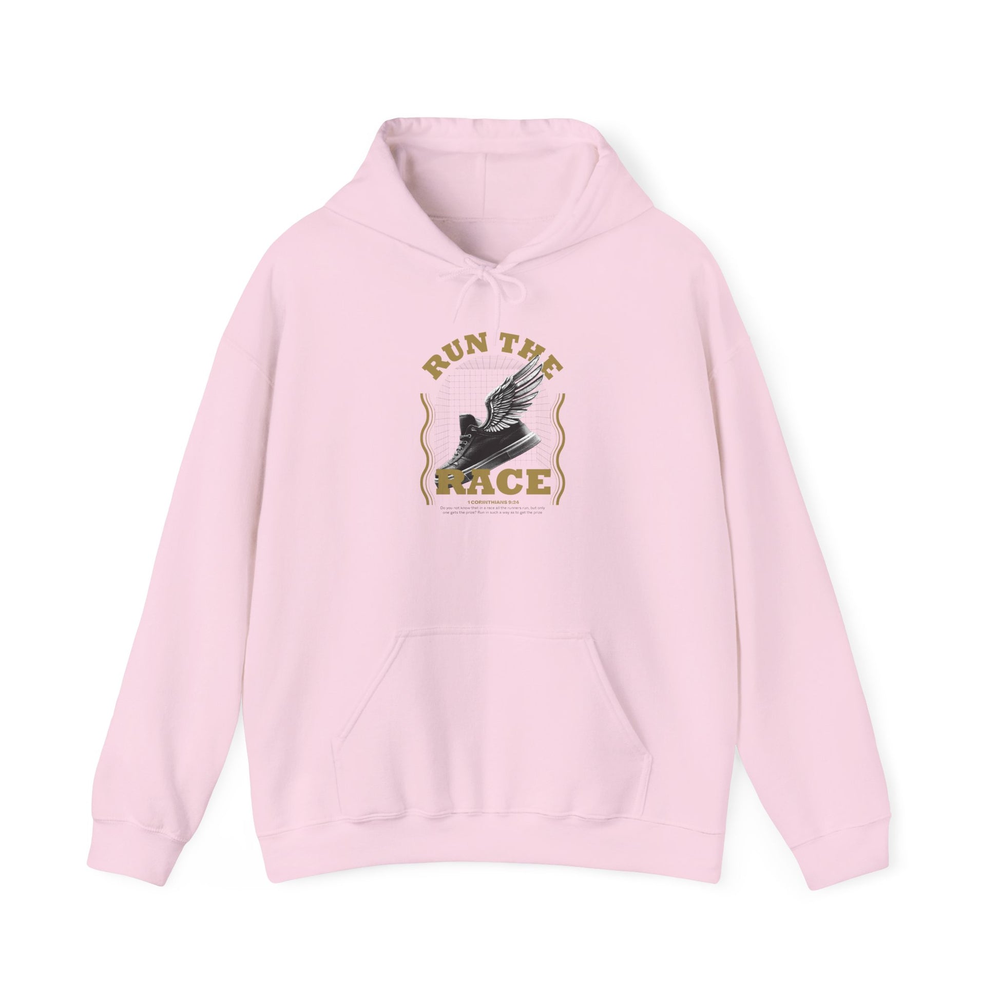 "Run The Race" Unisex Heavy Blend™ Hoodies - The Shield of Light
