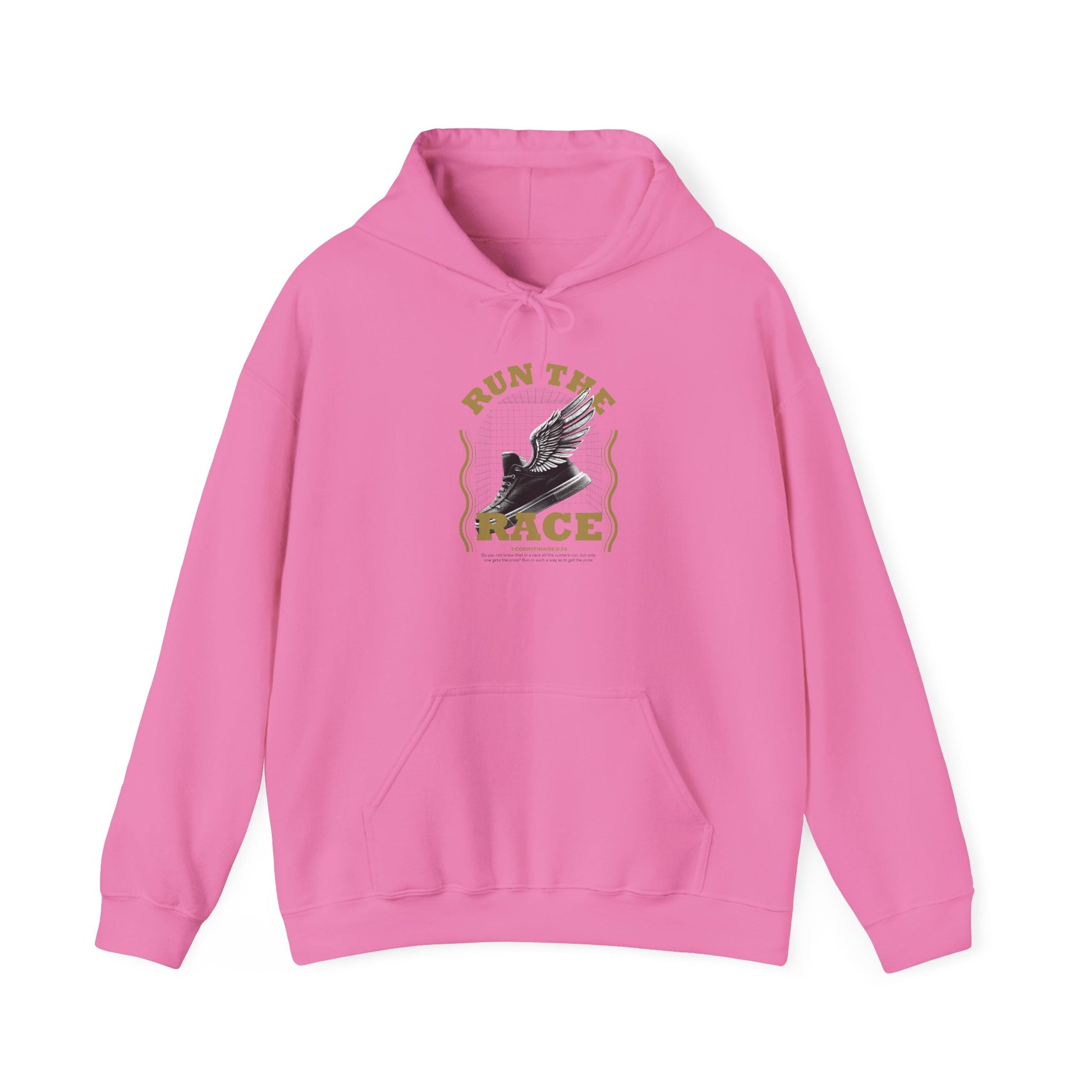 "Run The Race" Unisex Heavy Blend™ Hoodies - The Shield of Light