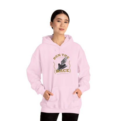 "Run The Race" Unisex Heavy Blend™ Hoodies - The Shield of Light