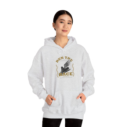 "Run The Race" Unisex Heavy Blend™ Hoodies - The Shield of Light