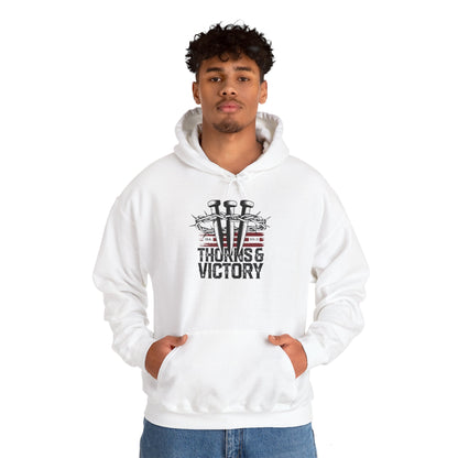 "Thorns & Victory" Unisex Heavy Blend™ Hoodies - The Shield of Light