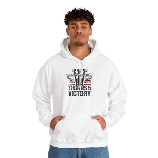 "Thorns & Victory" Unisex Heavy Blend™ Hoodies - The Shield of Light