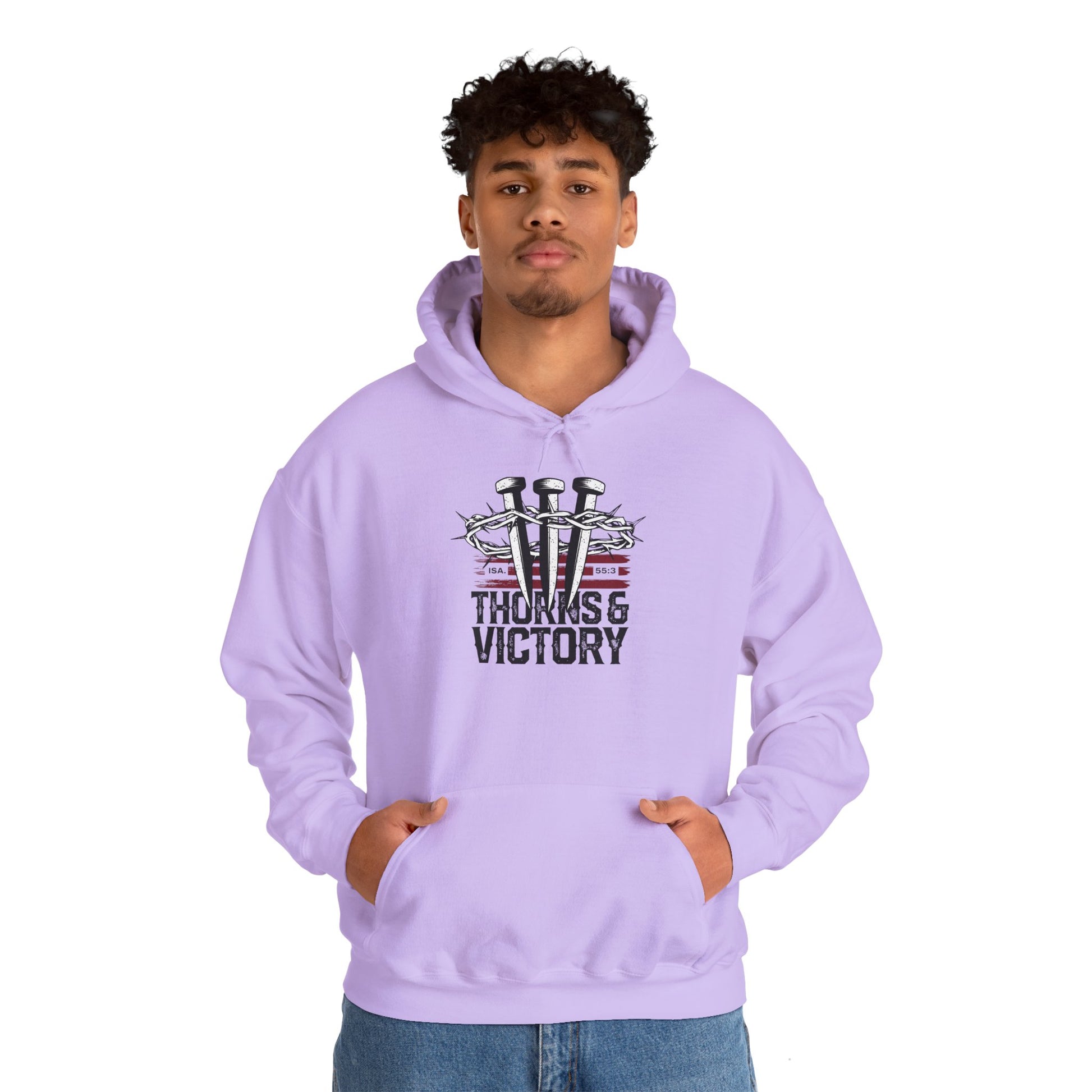 "Thorns & Victory" Unisex Heavy Blend™ Hoodies - The Shield of Light