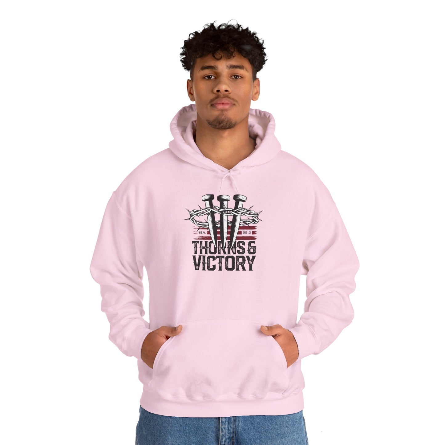 "Thorns & Victory" Unisex Heavy Blend™ Hoodies - The Shield of Light