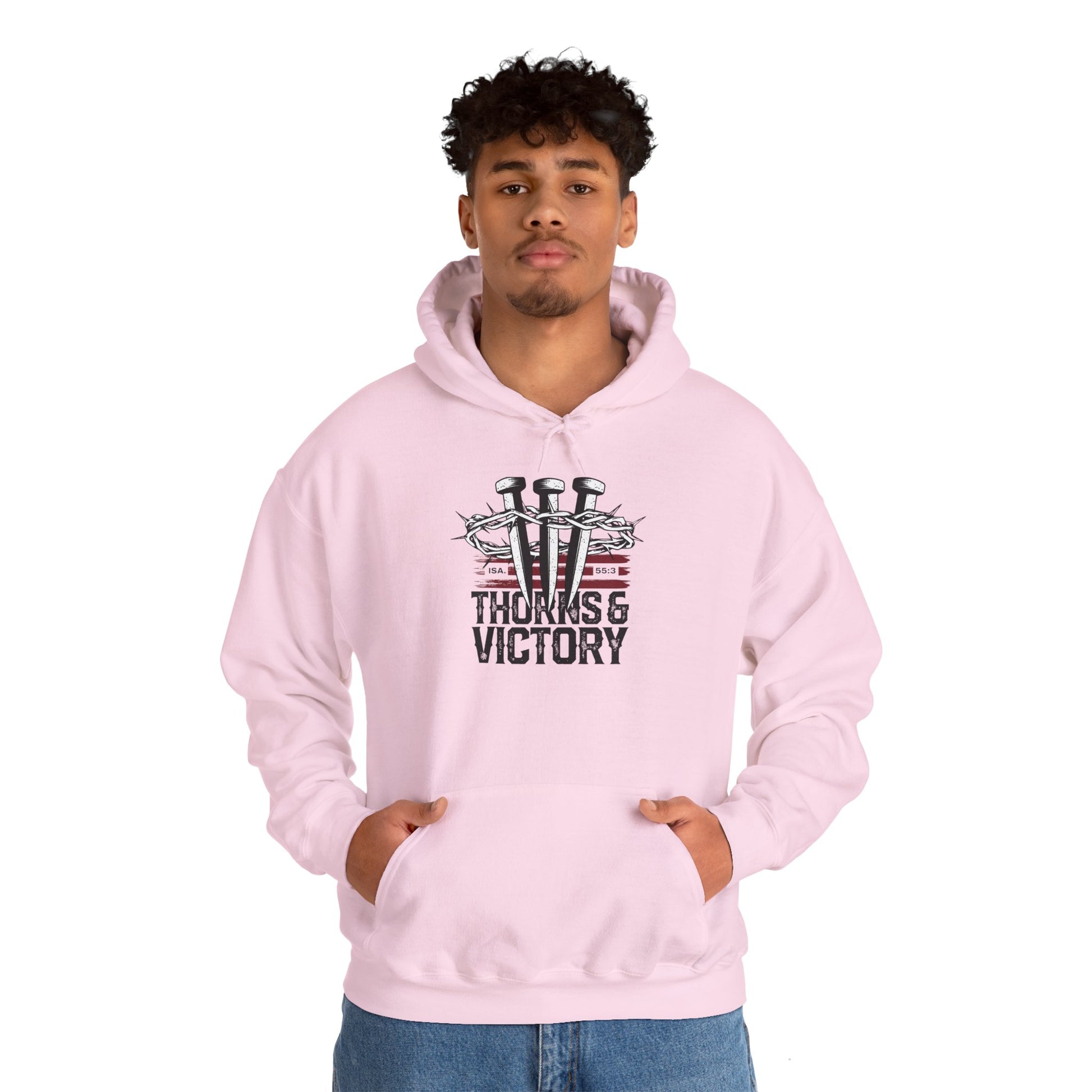 "Thorns & Victory" Unisex Heavy Blend™ Hoodies - The Shield of Light