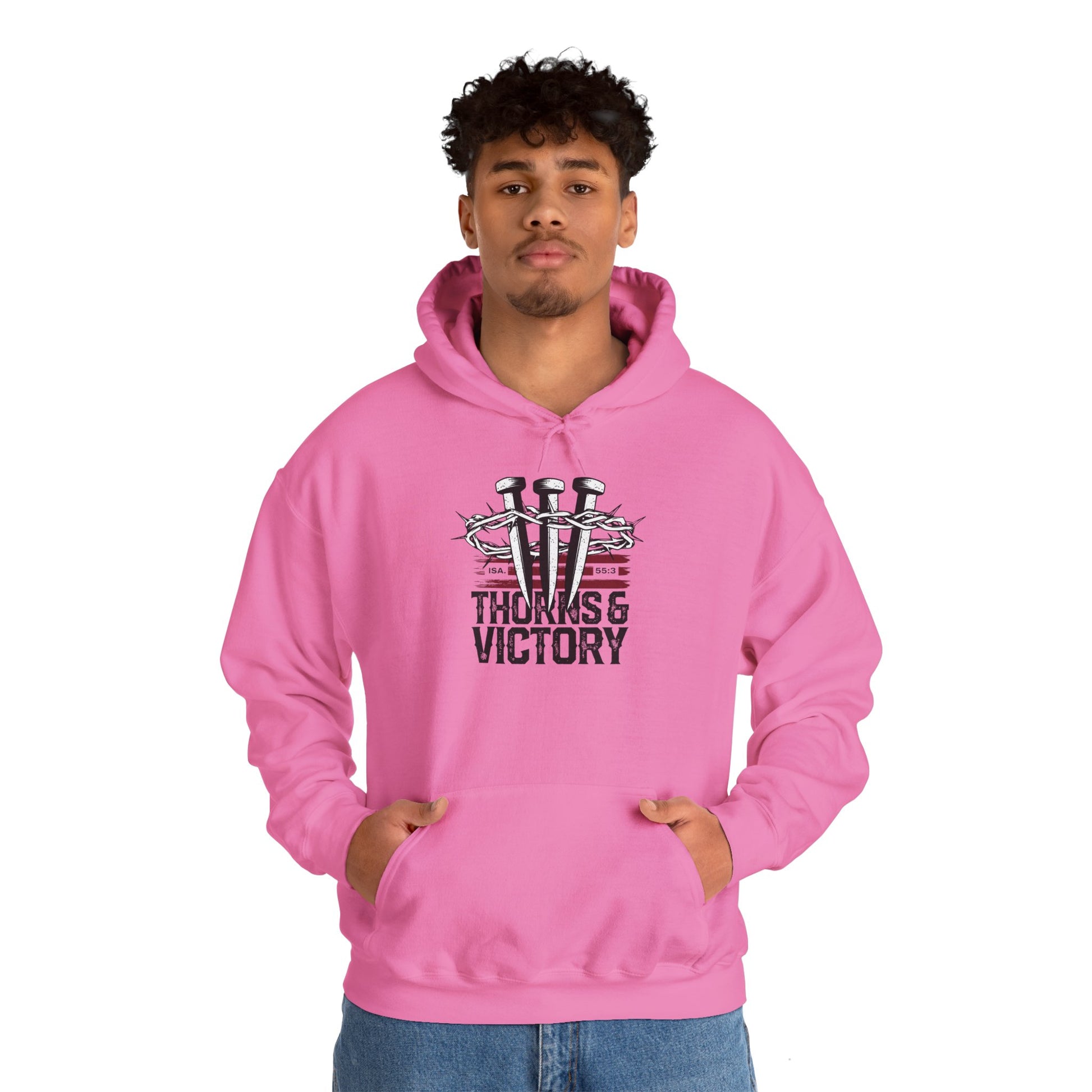 "Thorns & Victory" Unisex Heavy Blend™ Hoodies - The Shield of Light