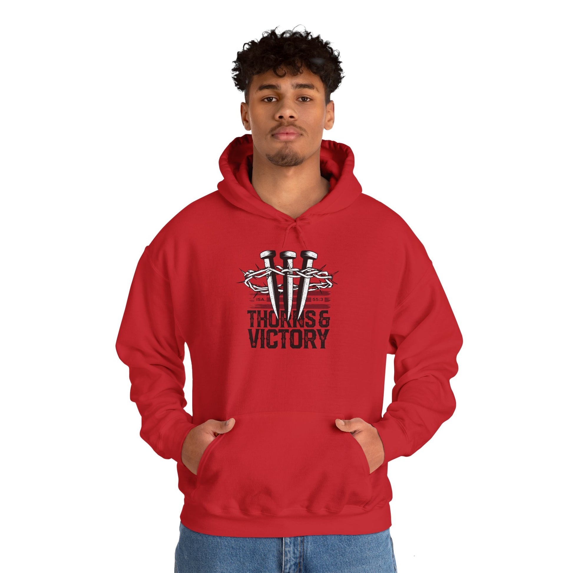 "Thorns & Victory" Unisex Heavy Blend™ Hoodies - The Shield of Light
