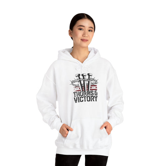 "Thorns & Victory" Unisex Heavy Blend™ Hoodies - The Shield of Light