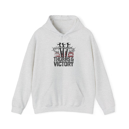 "Thorns & Victory" Unisex Heavy Blend™ Hoodies - The Shield of Light