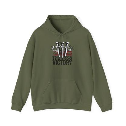 "Thorns & Victory" Unisex Heavy Blend™ Hoodies - The Shield of Light